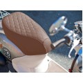 LUIMOTO (Cenno) Rider Seat Covers for the Yamaha Vino (06-18)